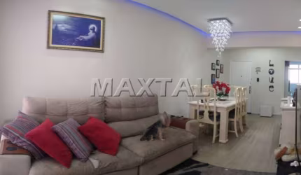 Apartamento à venda na Alameda Eduardo Prado com 104m², 3 dormitórios, 2 banheiros, sala 2 ambientes