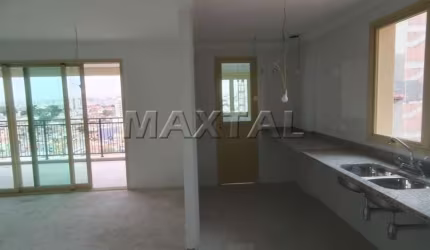 Apartamento com 133 m², 3 suítes , lavabo, varanda gourmet, 1 vaga no Jardim São Paulo.
