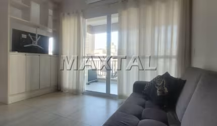 Apartamento em condomínio  com 1 dormitório, 1 suite, e 2 vagas - Santana