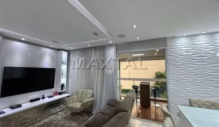 Apartamento 107m², 3 dormitórios, 3 suítes, 5 banheiros, 3 vagas de garagem
