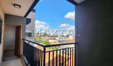 Apartamento à venda de  40,11m², com 1 dormitório e quintal, na Vila Mazzei.