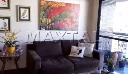 Apartamento à venda, Santana, 125 m², com 3 dormitórios, 3 suítes e 2 vagas.