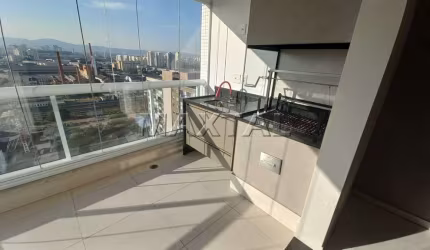 Apartamento à venda Lapa com 64m², 1 dormitório, 1 suíte, sala varanda gourmet, 2 vagas Alto Padrão
