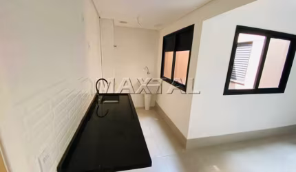 Apartamento novo com 44,53m² - 2 dormitórios, sala e cozinha a 400 metros do metrô.