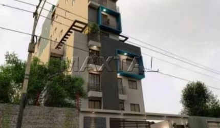 Apartamento com varanda à venda. De 1 dormitório, sala, cozinha e 31m², em Santana.