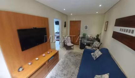 Apartamento à venda de 52m², com 1 quarto, sala, cozinha e lavanderia, em Santana.