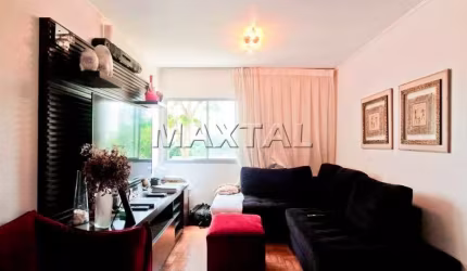 Apartamento à venda de 75m² com 2 dormitórios, 2 suítes, 2 banheiros e 1 vaga.