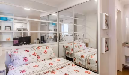 Stúdio Vila Nivi, de 40 metros quadrados. Com 2 dormitórios, próximo ao metrô Tucuruvi.