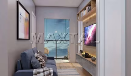 Studio à Venda com 2 dormitórios e sala, de 42m². No bairro da Vila Nivi.