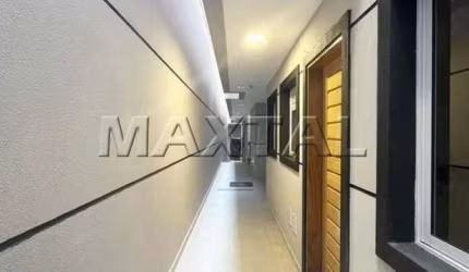Apartamento à venda com 2 dormitórios, e sala de 33m². Na Vila Isolina Mazzei.