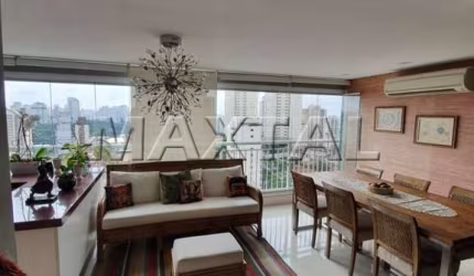 Apartamento 133m² à venda, Casa Verde, 3 suítes, 2 vagas, depósito com varanda gourmet.