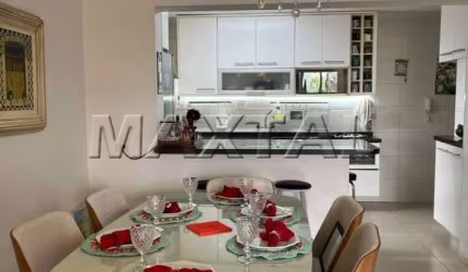 Apartamento à venda 3 quartos, Varanda e 2 vagas fixas - Santana, próximo a Brás Leme.