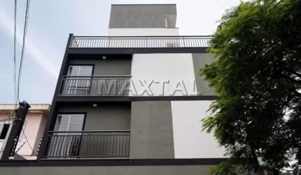Apartamento com 2 Quartos, 1 sala, cozinha americana e lavanderia com 43m², na Vila Mazzei.