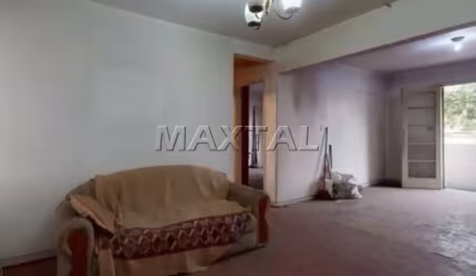 Apartamento à venda de 70m²,  1 dormitório e 1 vaga, ao lado Terminal Santana.