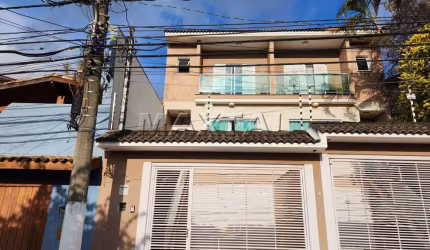 Sobrado com 150m² com 3 dormitórios sendo 3 suites, sala estar/ Jantar e 4 vagas -Vila Mariza Mazzei