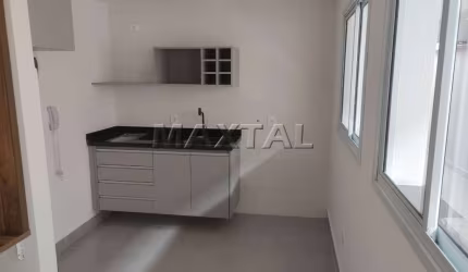 Apartamento de 40m² 2 dormitórios 1 sala, 1 cozinha, 1 área de serviço e semi mobiliado.