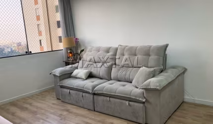 Apartamento para locação com 90m², 3 quartos, 2 banheiros e 1 vaga, no Barro Branco.