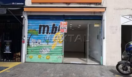 Loja para locação em São Miguel Paulista com 40m², toda em piso frio, com 1 banheiro.