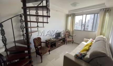 Cobertura com 148m², 3 dormitórios, 2 suítes, sala, cozinha, terraço gourmet. 2 vagas