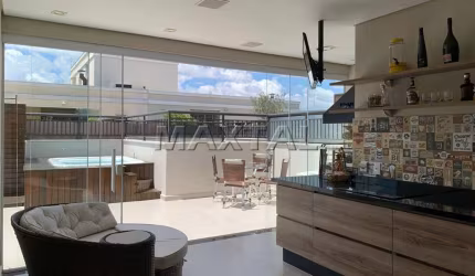 Cobertura Duplex 240m² à  venda no Tremembé, 3 dormitórios, 6 banheiros, 1 jacuzzi e 2 vagas.