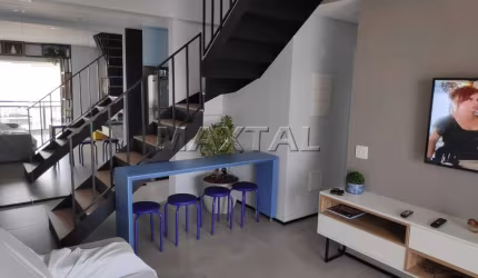 Cobertura Duplex 128m² com 3 dormitórios, sendo 2 suítes, 2 vagas. Vila Guilherme.