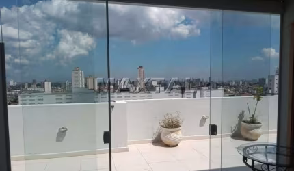 Cobertura 120m² à venda na Vila Mazzei. Com 2 dormitórios, sendo 1 suíte e 1 vaga.