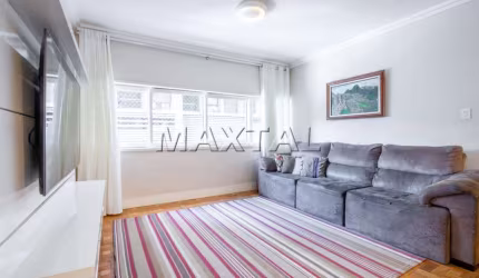 Apartamento à venda de 144m², com  3 dormitórios, 3 banheiros e 2 vagas, na Santa Cecília.