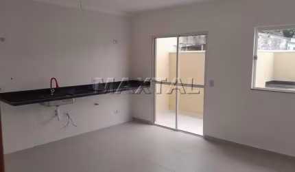 Apartamento à venda mobiliado de 40m². Com 2 dormitórios e 1 suíte - Vila Mazzei.