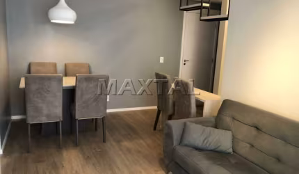 Apartamento para locação de 55m², com 2 dormitórios, sendo 1 suite no Bairro da Mooca.