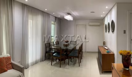 Apartamento 149m² para alugar, na Água Fria, 4 dormitórios, 5 banheiros e 3 vagas, com lazer.