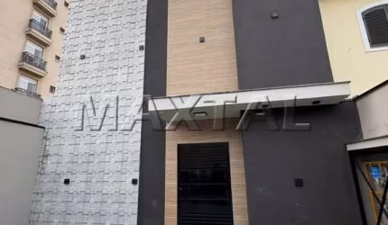 Apartamento novo de 40m² com 2 dormitórios e sala, no Jardim São Paulo.