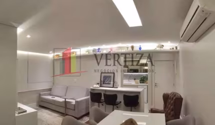 Apartamento com 3 quartos à venda na Avenida Rouxinol, 540, Moema, São Paulo por R$ 1.300.000