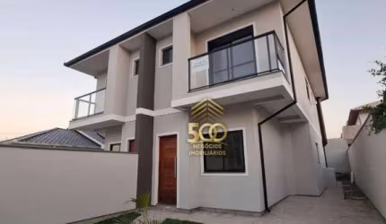Sobrado com 3 dormitórios à venda, 107 m² por R$ 550.000,00 - Bela Vista - Palhoça/SC
