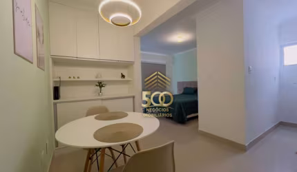 STUDIO DECORADO E MOBILIADO PARA VENDA, KOBRASOL, SÃO JOSÉ - SC