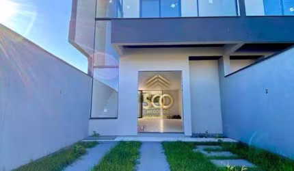 Sobrado com 3 dormitórios à venda, 122 m² por R$ 629.000,00 - Forquilhas - São José/SC
