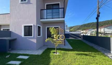 Sobrado à venda, 100 m² por R$ 580.000,00 - Potecas - São José/SC