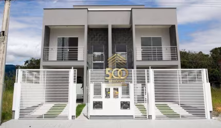 Sobrado com 2 dormitórios à venda, 95 m² por R$ 540.000,00 - Forquilhas - São José/SC