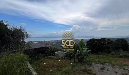 Terreno em biguaçu 582 m² jardim janaina terreno alto com vista mar