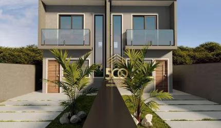 Sobrado com 2 dormitórios à venda, 80 m² por R$ 430.000,00 - Ceniro Martins - São José/SC