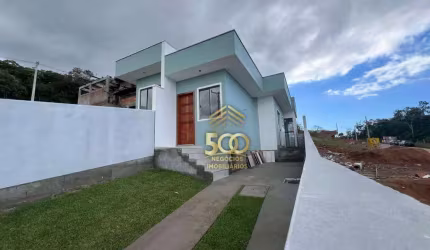 Casa com 2 dormitórios à venda, 54 m² por R$ 345.000,00 - Forquilhinhas - São José/SC