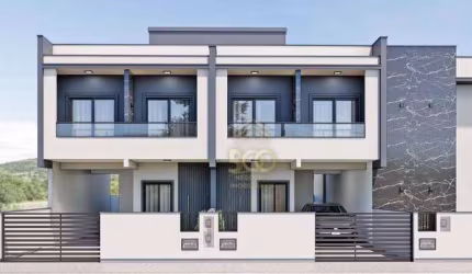 Sobrado com 3 dormitórios à venda, 112 m² por R$ 595.000,00 - Sertão do Maruim - São José/SC