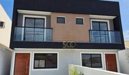 Sobrado com 2 suítes, novo, à venda por R$ 479.900 - Vale Verde - Palhoça/SC