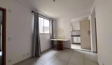 Apartamento com 2 dormitórios para alugar, 48 m² por R$ 2.435,00/mês - Areias - São José/SC