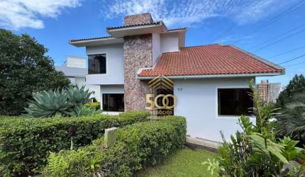 Casa no Bosque das Mansões com 4 dormitórios com 480 m²e terreno com 1.340 m²  -  - São José/SC