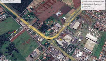 Terreno INDUSTRIAL à venda, 12100 m² por R$ 6.000.000 - Parque Industrial Bandeirantes - Maringá/PR