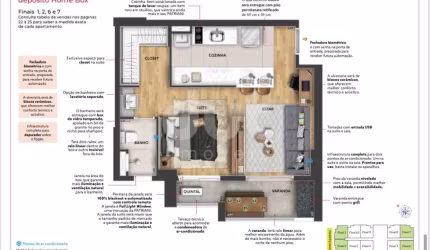 Apartamento com 1 quarto à venda na Avenida Aquidaban, 280, Vila Lídia, Campinas, 46 m2 por R$ 485.000