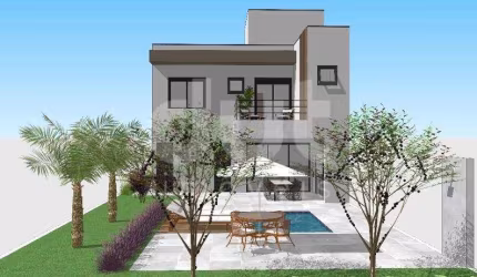 Casa em condomínio fechado com 3 quartos à venda na Rua José Carlos Ferrari, s/n, Residencial Flor da Serra, Valinhos, 215 m2 por R$ 1.500.000