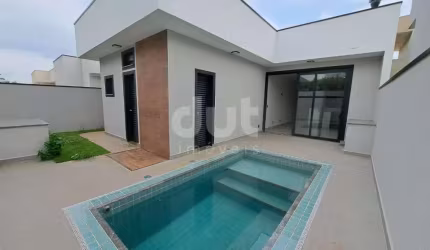 Casa em condomínio fechado com 3 quartos à venda na Avenida Doutor João Caio Silva, 920, Reserva Real, Paulínia, 180 m2 por R$ 1.400.000
