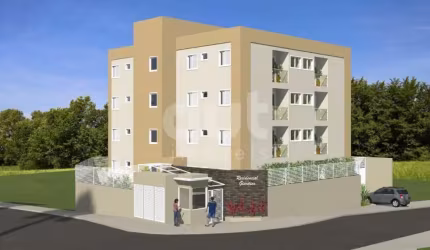 Apartamento com 2 quartos à venda na Rua Santo Bredariol, 84, Giardino D' Itália, Itatiba, 50 m2 por R$ 320.000