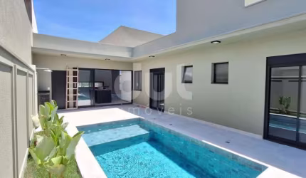 Casa em condomínio fechado com 3 quartos à venda na Avenida Mario Gil, 650, Loteamento Park Gran Reserve, Indaiatuba, 180 m2 por R$ 1.550.000